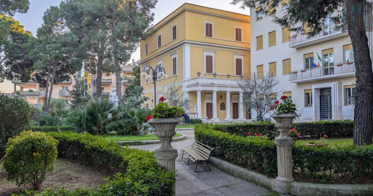 Ville antiche, giardini e chiese in un unico complesso: � l'enorme Istituto De Mattias di Bari